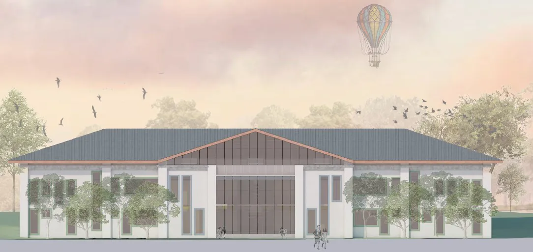 Render scuola primaria di Garda