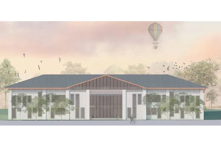 Render scuola primaria di Garda