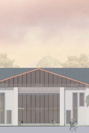 Render scuola primaria di Garda